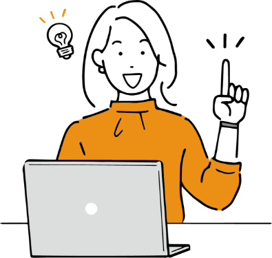 不動産会社選びのポイントを説明するイラスト